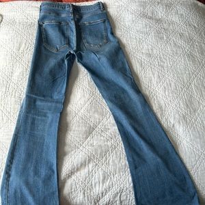 Zara High-Rise Bell Bottoms